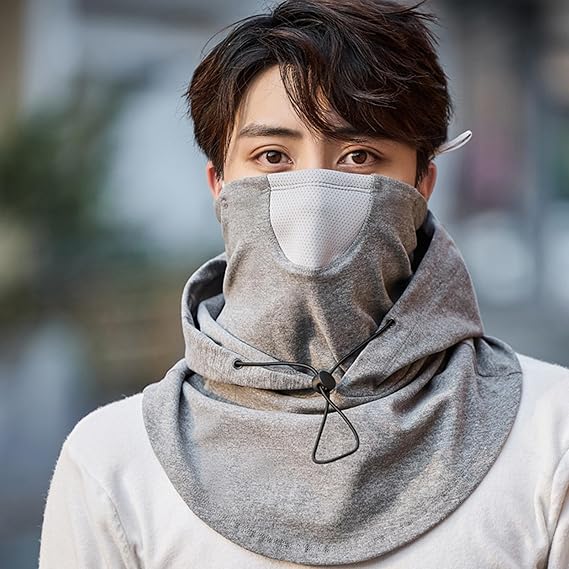 China Made Full Face Mask (Gray)